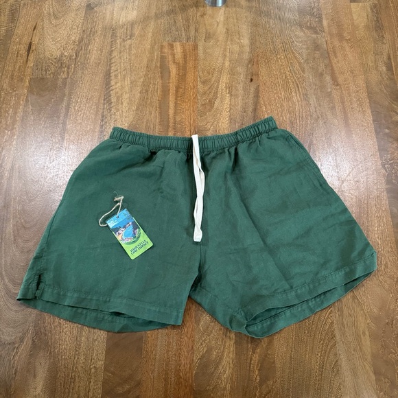 Jungmaven Keeley Shorts - Hunter Green - Picture 2 of 11